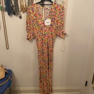 Never worn, tags still attached, Rixo dress.